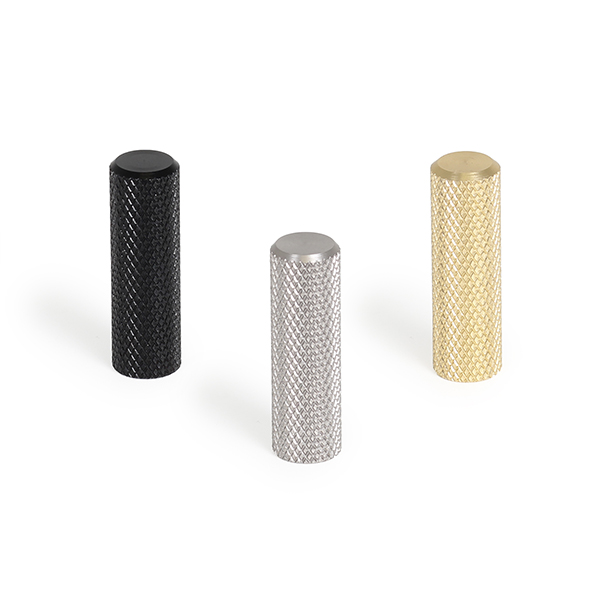 Pole nuppivedin Ø10mm - harjattu tumma messinki - Image 3
