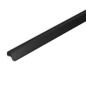 Flapp vedin 1100mm - harjattu musta