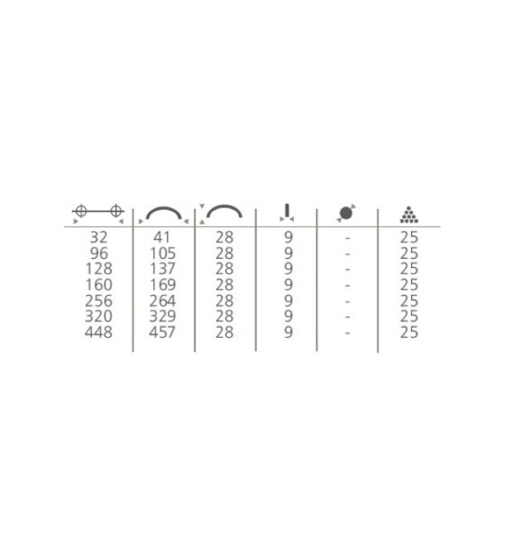 Cubix 9x9 vedin 32mm - valkoinen WTC - Image 3