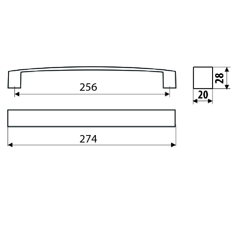 Aaron vedin 256mm - harjattu - Image 2